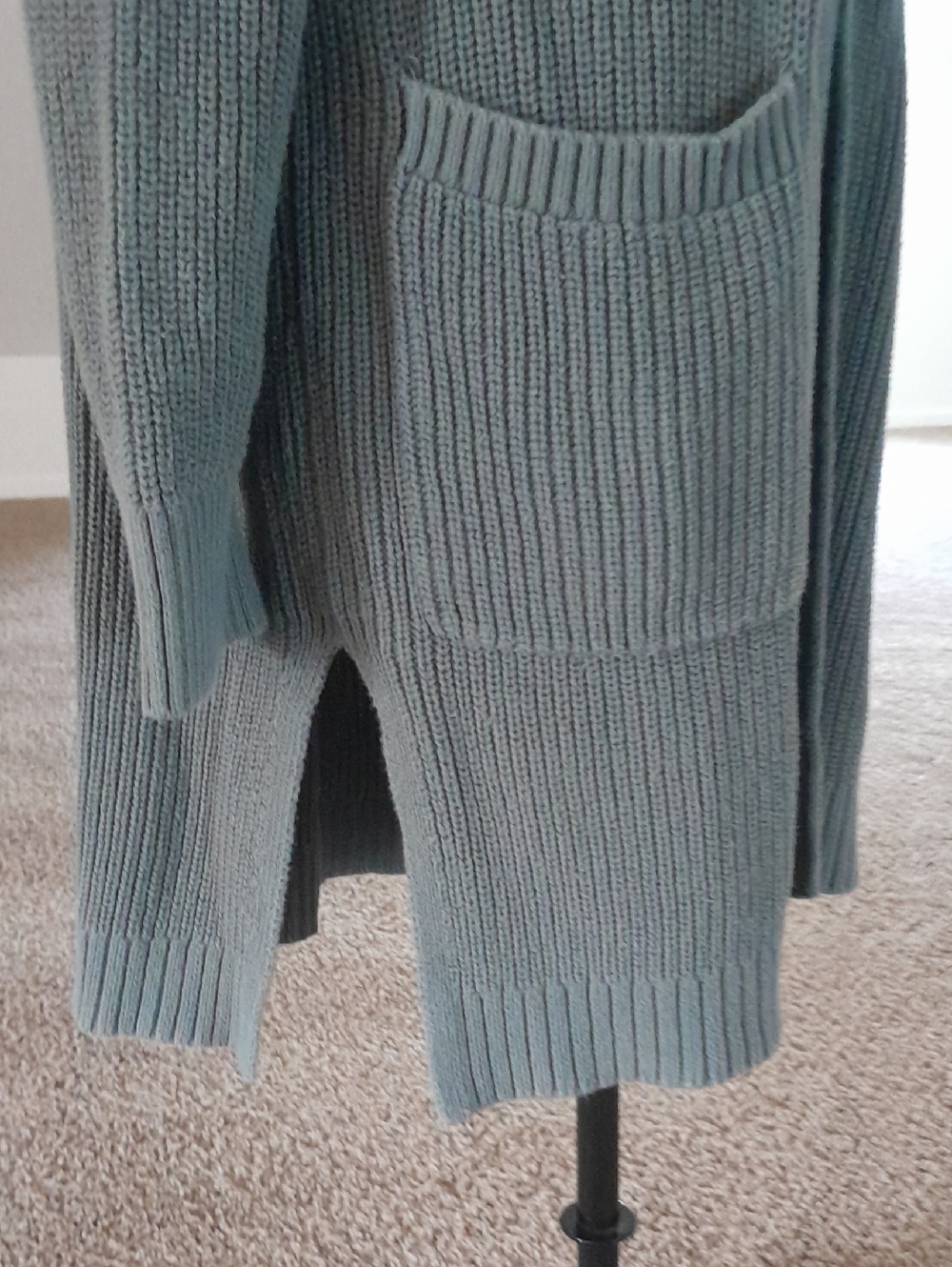 Lou & Grey Open-Front Ribbed Cardigan - Picture 3 of 4